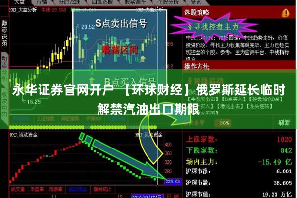 永华证券官网开户 【环球财经】俄罗斯延长临时解禁汽油出口期限