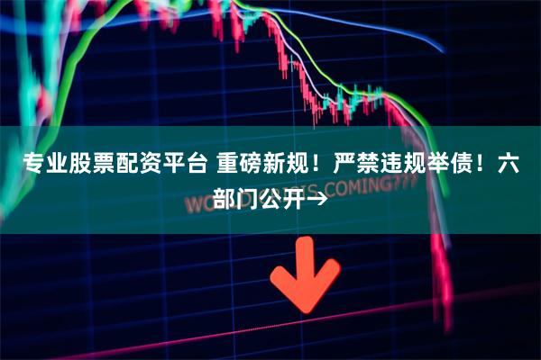 专业股票配资平台 重磅新规！严禁违规举债！六部门公开→